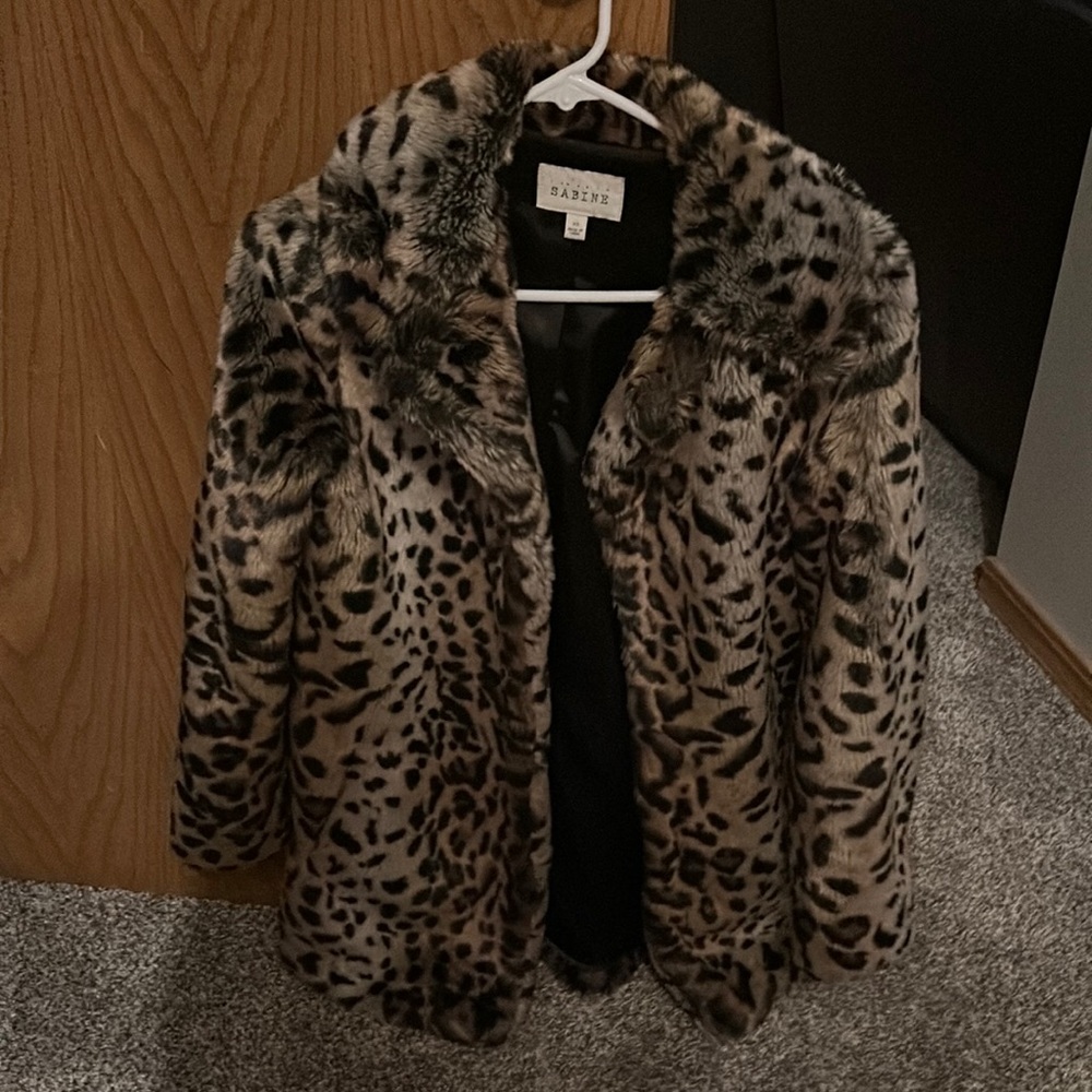 Sabine faux fur coat